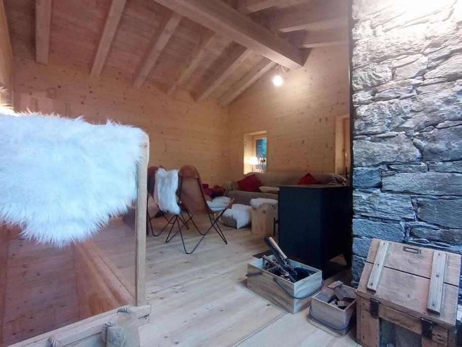 La Baita Nel Bosco Morgex Exteriör bild