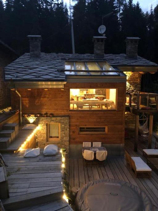 La Baita Nel Bosco Morgex Exteriör bild